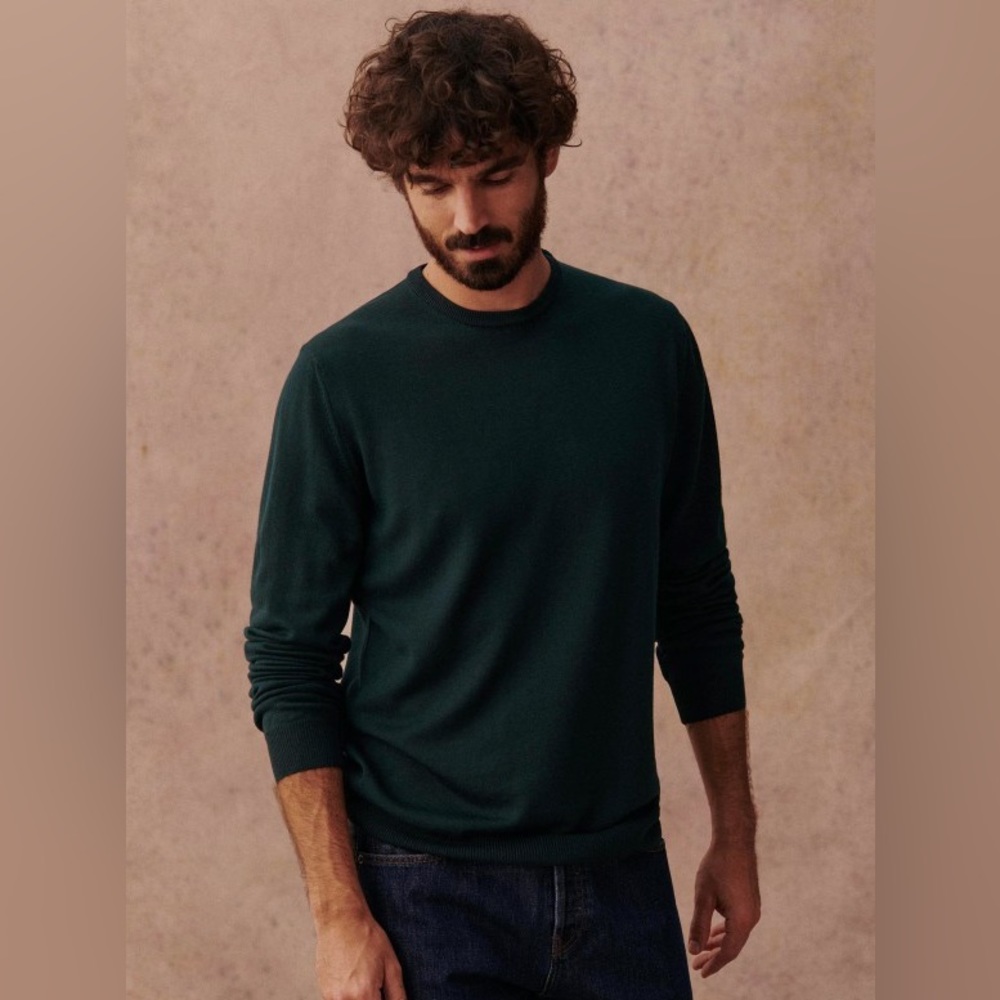 NEW- Sezane Nils Merino Wool Sweater-M